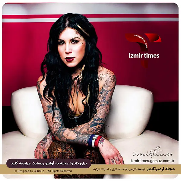 بیوگرافی و برند کت وون دی تاتو آرتیست و تاتو مدل